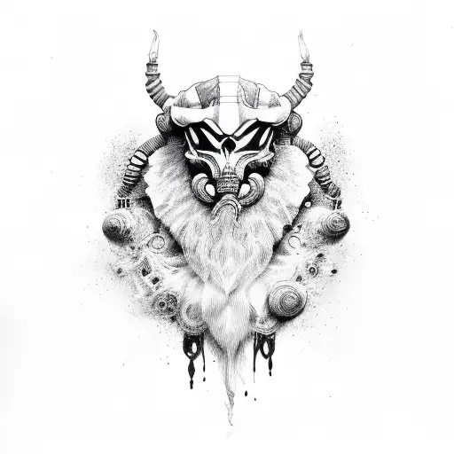 karma Scorpio tattoo design idea