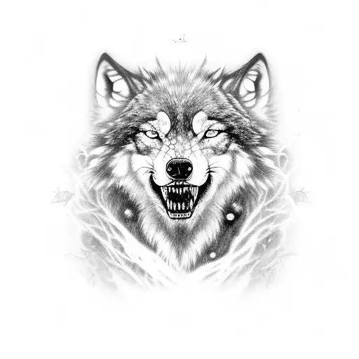 Mr Wolf tattoo by Akumashugitattoo on DeviantArt