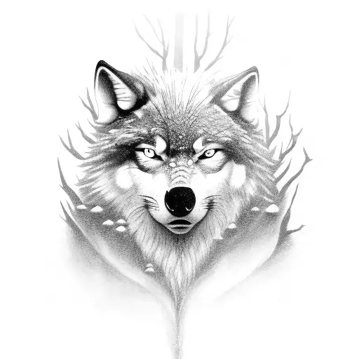 werewolf stickers on Craiyon