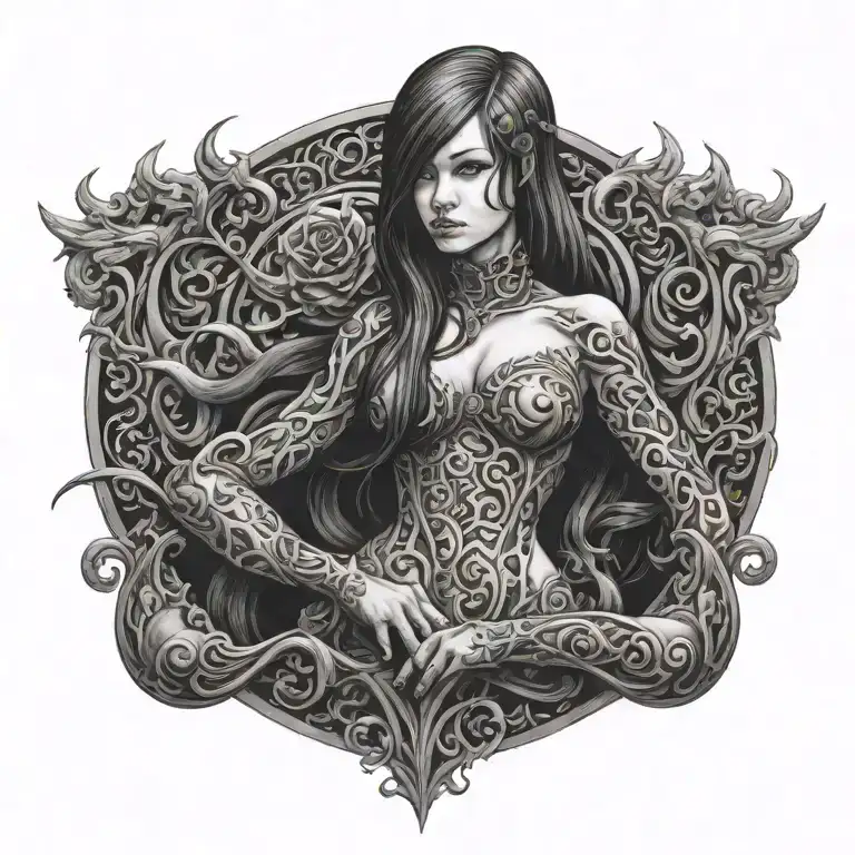 Lust Sin from bible tattoo design idea