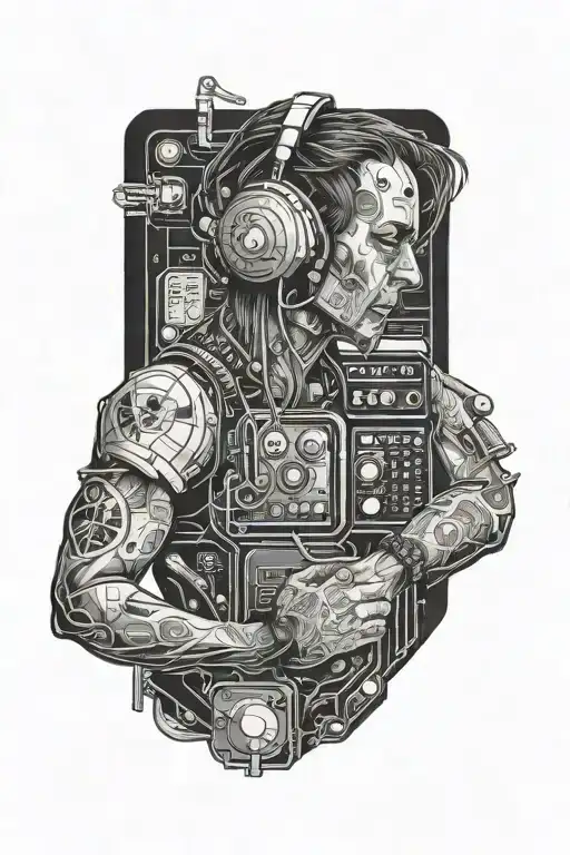 Programmer tattoo design idea
