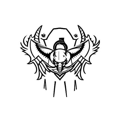 A minimalist tattoo of a cannabis leaf with the Miami Hurricanes logo incorporated into the design tattoo design idea