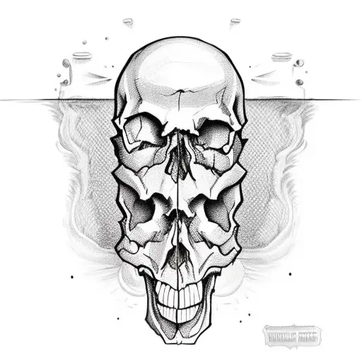 http://tattoome.tumblr.com/post/93137345078/whiskey-lane | Skull tattoos,  Tattoos, Unique tattoos