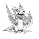 Charizard Pokémon  tattoo design idea