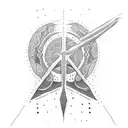 peace tattoo design idea