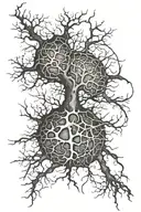 sensory neuron firing tattoo design idea