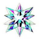 Diamond tattoo design idea