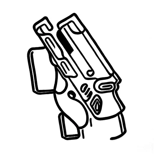 glock in my lap tattoo design idea