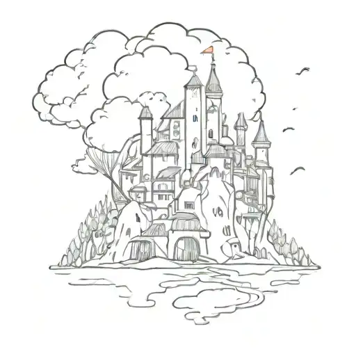 Howl's Moving Castle  tattoo design idea