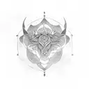 aum tattoo design idea