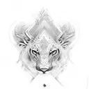 hindu tattoo design idea