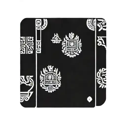 peru passport tattoo design idea