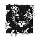 but still tattoo design idea