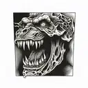 but still tattoo design idea