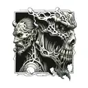 but still tattoo design idea