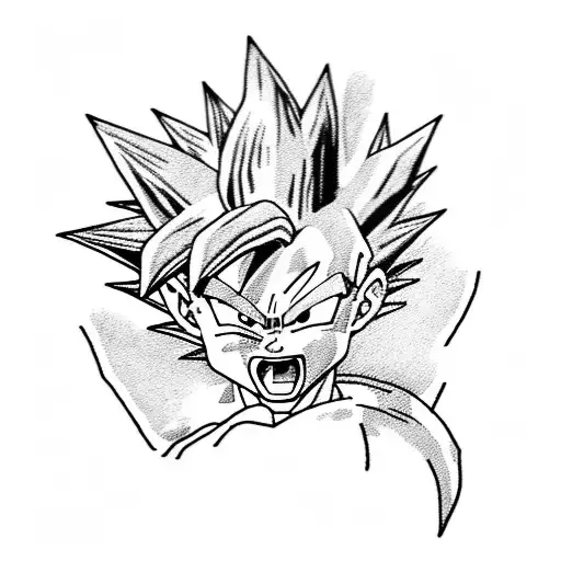 Saiyan  Dragon ball tattoo, Anime dragon ball, Anime dragon ball