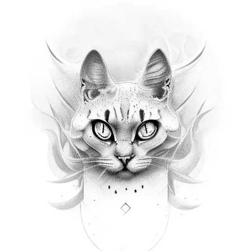 maria god  tattoo design idea