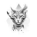 maria god  tattoo design idea