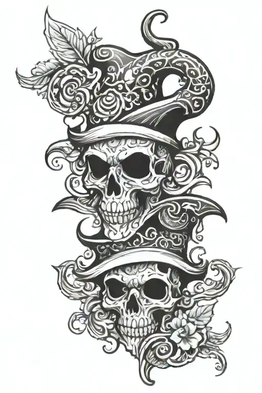 Shango like Santa Barbara tattoo design idea