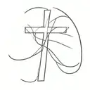 Simple Cross tattoo tattoo design idea