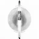 lightsaber tattoo design idea