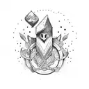 alchemy seals tattoo design idea