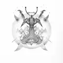 alchemy  tattoo design idea