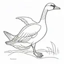 goose joint tattoo tattoo design idea
