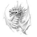 might guy 8 gates dragon tattoo design idea