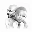 I found myself reminiscing, remember this one when he was here he was crazy nice with his son I miss him, long as I'm li tattoo design idea