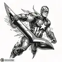 avengers sleave tattoo tattoo design idea