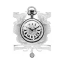 Incorporate a pocket watch and Roman numerals in a memorial tattoo for your grandpa. tattoo design idea
