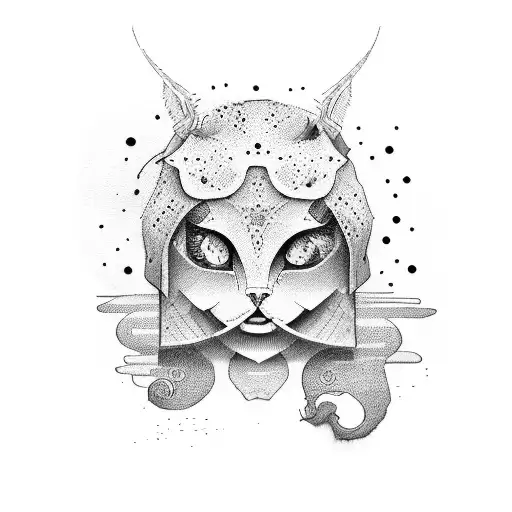 loner tattoo design idea