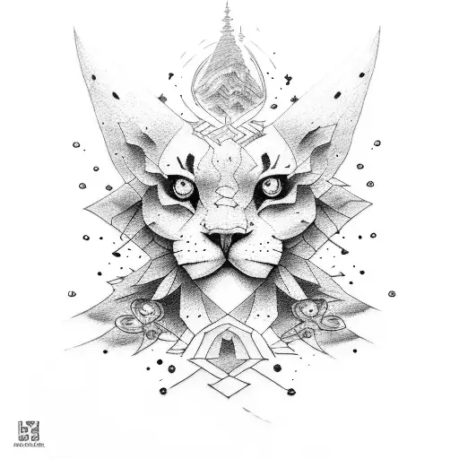 loner tattoo design idea