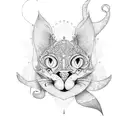 loner tattoo design idea