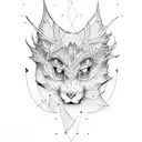 loner tattoo design idea