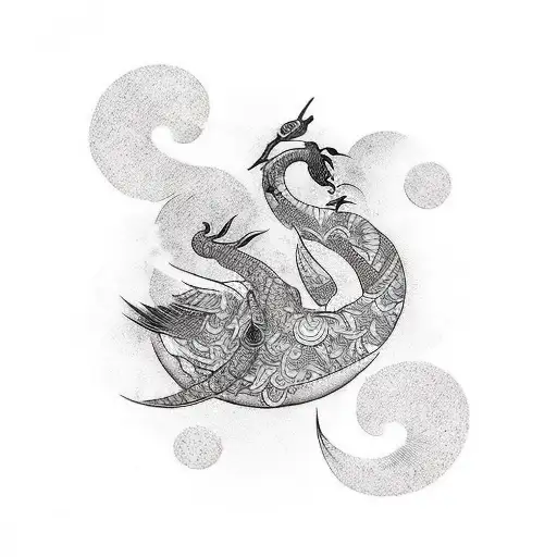 Dodo tattoo design idea