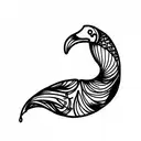Dodo tattoo design idea