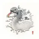 Dodo tattoo design idea