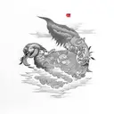Dodo tattoo design idea