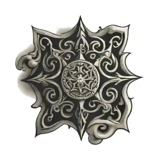 nord m ψ direction representing tattoo design idea