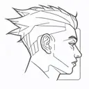 Adhd head tattoo tattoo design idea