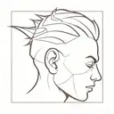 Adhd head tattoo tattoo design idea