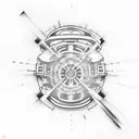 flux capacitor back to future tattoo design idea