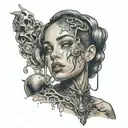 slave slut 4 u tattoo design idea