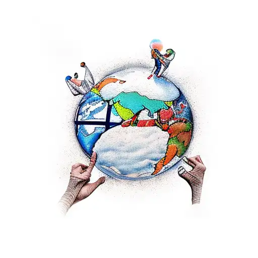 helping one person wont change the world, but it may change the world for that one person tattoo design idea