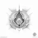 7 chakra signs tattoo design idea