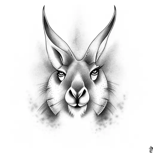 roos met kruis tattoo design idea