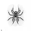 spider tattoo design idea