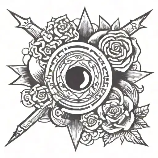 tangent tattoo design idea